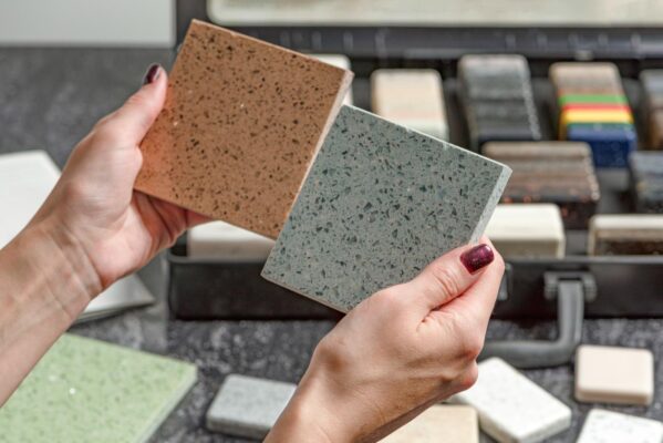 Variety of Ceramic Tiles Products Displayed