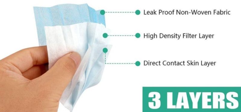 surgical mask 3 layers medical surgery